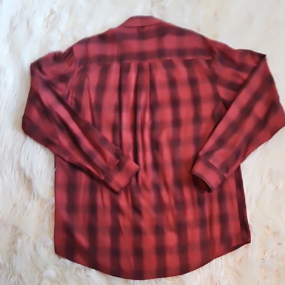 DIXXON Red Casual Button Down Shirt - Picture 5 of 5
